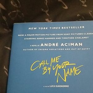 'Call Me By Your Name' book